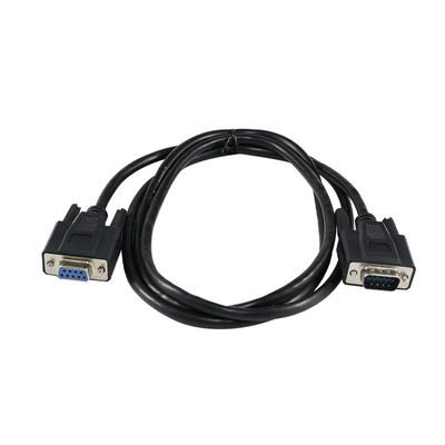 DB9 câble d'extension série mâle à femelle avec connecteur RS232 à 9 broches pour le port de communication du périphérique CNC du modem PC