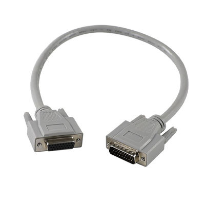 DB26 Cable d'extension parallèle mâle à femelle avec connecteur D-sub à 26 broches pour équipement industriel et transmission de signal CNC