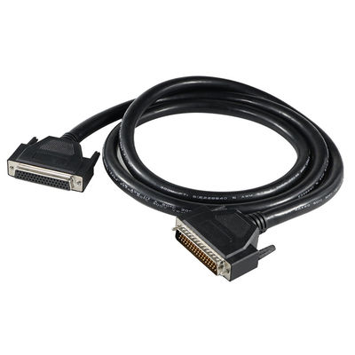 Cable d'extension parallèle masculin à féminin blindé DB-50 avec vis à pouce pour la communication de données ou l'équipement industriel 25 paires