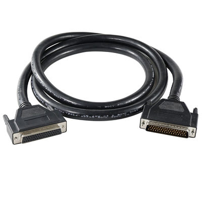 Cable d'extension parallèle masculin à féminin blindé DB-50 avec vis à pouce pour la communication de données ou l'équipement industriel 25 paires