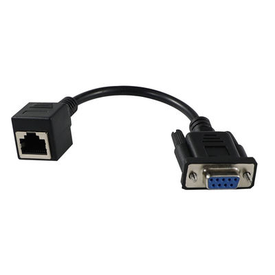 Câble console série DB9 vers RJ45 pour routeurs et commutateurs Cisco