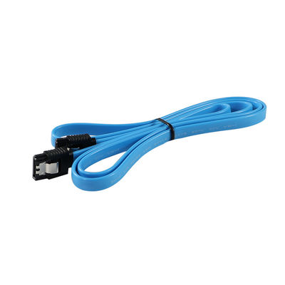 Câble de données SATA 3.0 droit/à angle droit avec loquet de verrouillage pour connexion HDD/SSD/ODD 6 Gbit/s, 3 pieds/5 pieds/6 pieds