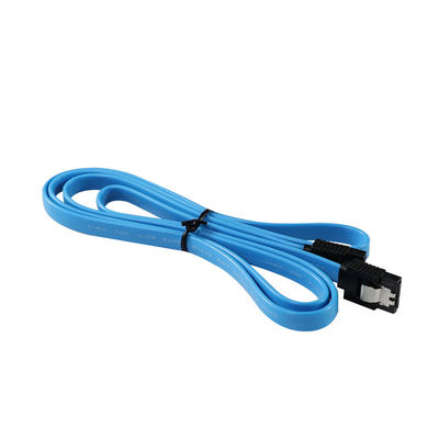 Câble de données SATA 3.0 droit/à angle droit avec loquet de verrouillage pour connexion HDD/SSD/ODD 6 Gbit/s, 3 pieds/5 pieds/6 pieds