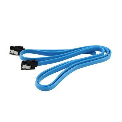 Câble de données SATA 3.0 droit/à angle droit avec loquet de verrouillage pour connexion HDD/SSD/ODD 6 Gbit/s, 3 pieds/5 pieds/6 pieds