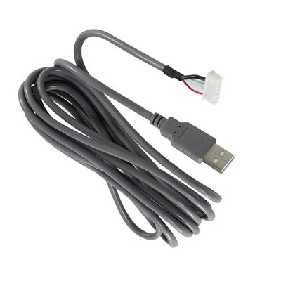 USB 2.0 Un câble de bloc de terminal de type mâle à 5 broches pour la communication en série industrielle et le système embarqué 3 pieds / 4 pieds / 5 pieds