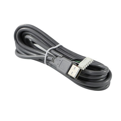 USB 2.0 Un câble de bloc de terminal de type mâle à 5 broches pour la communication en série industrielle et le système embarqué 3 pieds / 4 pieds / 5 pieds