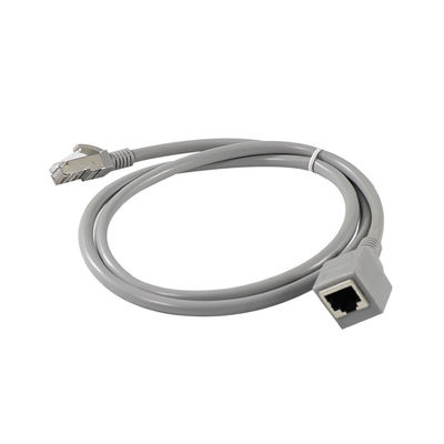 Cable d'extension Ethernet RJ45 mâle à femelle avec monture de panneau pour commutateur de routeur réseau LAN Cat5e/Cat6, 4FT/5FT/6FT