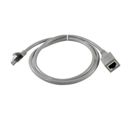 Cable d'extension Ethernet RJ45 mâle à femelle avec monture de panneau pour commutateur de routeur réseau LAN Cat5e/Cat6, 4FT/5FT/6FT