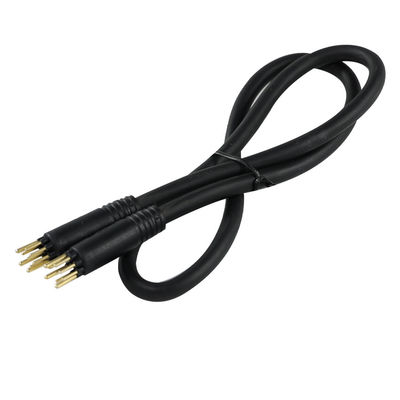 Cable de moteur industriel à broches multiples 16AWG 6FT pour moteurs de machines CNC avec connecteurs en cuivre plaqué (style JST)