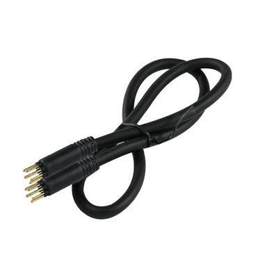 Cable de moteur industriel à broches multiples 16AWG 6FT pour moteurs de machines CNC avec connecteurs en cuivre plaqué (style JST)