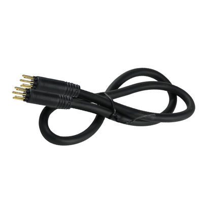 Cable de moteur industriel à broches multiples 16AWG 6FT pour moteurs de machines CNC avec connecteurs en cuivre plaqué (style JST)