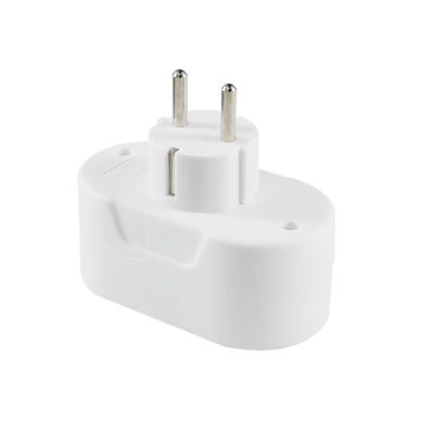 Détecteur d'alimentation électrique à double sortie EU Socket Adapter Convertisseur pour la maison Voyage