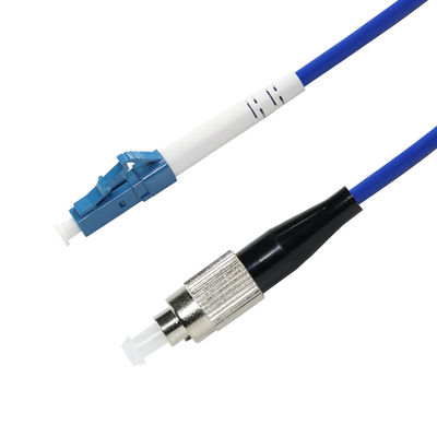 Cable de patch de fibre optique FC à LC - câble jumper monomode ou multimode destiné aux centres de données et aux télécommunications
