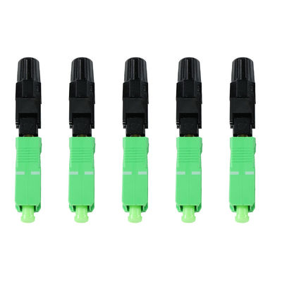 SC APC Simplex Singlemode Fiber Optic Patch Cable -Low Loss Jumper Cord for FTTH, Telecom Cabinets, ODF Applications