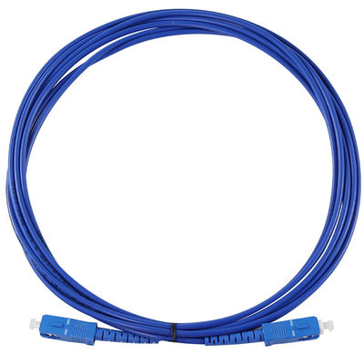 Cable de patch en fibre optique SC à SC Multimode à mode unique pour les centres de données FTTH
