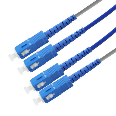 Cable de patch en fibre optique SC à SC Multimode à mode unique pour les centres de données FTTH