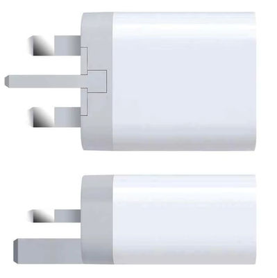 Chargeur rapide 20W Type C PD Adaptateur USB-C sans fil avec charge magnétique rapide pour téléphones Adaptateur secteur GAN 30W prise UK