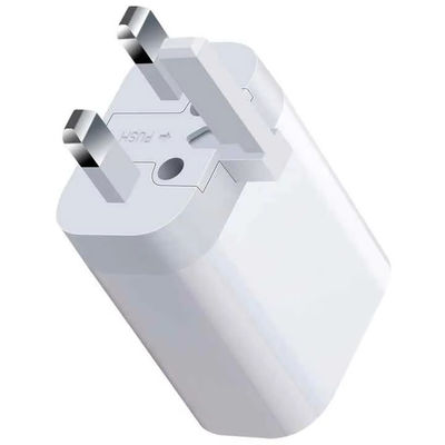 Chargeur rapide 20W Type C PD Adaptateur USB-C sans fil avec charge magnétique rapide pour téléphones Adaptateur secteur GAN 30W prise UK