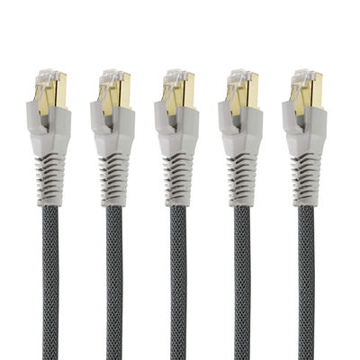Cat6 câble Ethernet blindé - câble réseau LAN FTP/SFTP avec connecteurs RJ45 pour centre de données, bureau, utilisation industrielle