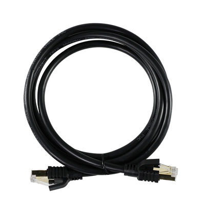 CAT8 câble Ethernet protégé - câble LAN S/FTP haute vitesse avec connecteurs RJ45 en cuivre pour centre de données, serveur, jeux