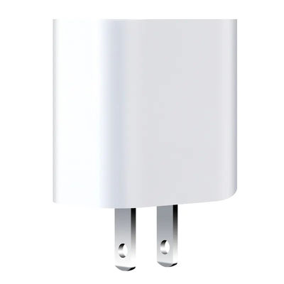 Chargeur mural USB-C à 2 broches – Adaptateur secteur compact avec sortie Type-C, charge rapide 30W pour téléphone, tablette, appareil photo