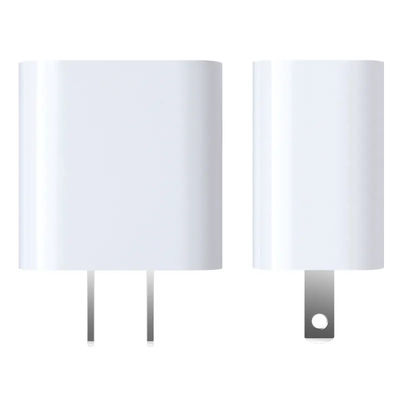 Chargeur mural USB-C à 2 broches – Adaptateur secteur compact avec sortie Type-C, charge rapide 30W pour téléphone, tablette, appareil photo