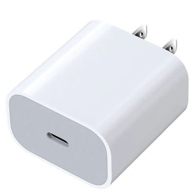 Chargeur mural USB-C à 2 broches – Adaptateur secteur compact avec sortie Type-C, charge rapide 30W pour téléphone, tablette, appareil photo