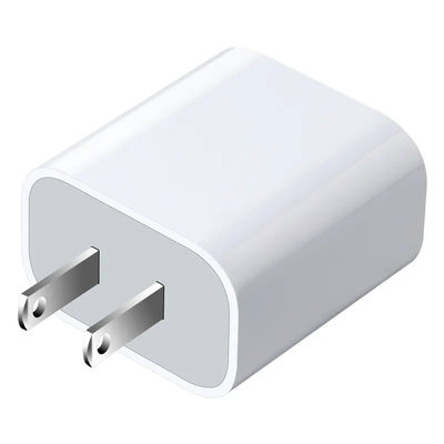 US 2 broches 30W chargeur murale à double port Adaptateur d'alimentation à charge rapide à sortie USB-C et USB-A pour téléphone, tablette, caméra