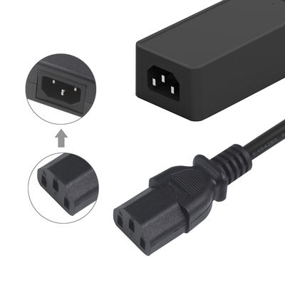 Cordon d'alimentation de moniteur QIUCABLE de remplacement 12 pieds - Cordon d'alimentation pour ordinateur PC, connecteur NEMA 5-15P vers IEC C13 SJT 18AWG (B09N3K9VJT)