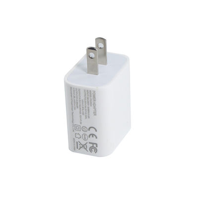 US 2 broches 20W chargeur mural USB à double port Adaptateur d'alimentation à recharge rapide de type C et USB-A pour téléphone, tablette, appareil photo