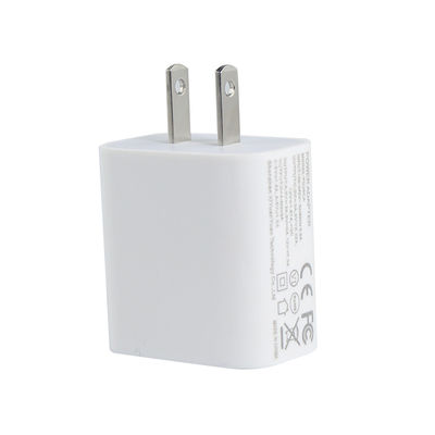 US 2 broches 20W chargeur mural USB à double port Adaptateur d'alimentation à recharge rapide de type C et USB-A pour téléphone, tablette, appareil photo