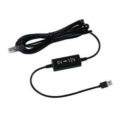 Câble injecteur d'alimentation Ethernet USB vers RJ45 - Convertisseur élévateur 5V à 12V pour caméra IP, routeur, mini appareil POE