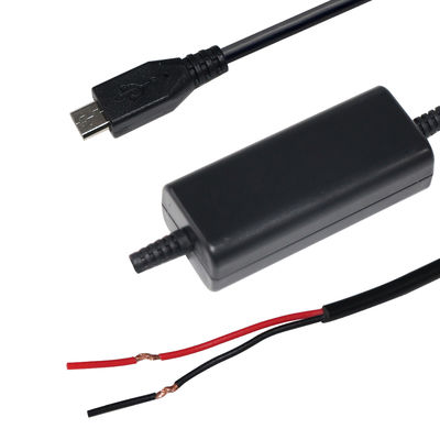 Micro-USB à fil nu câble d'alimentation de mise à niveau - 5V à 9V / 12V câble de convertisseur de boost pour routeur, LED, projets bricolage