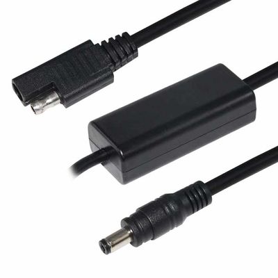 Câble d'alimentation élévateur SAE vers DC 5,5x2,1mm - Adaptateur convertisseur 5V à 12V pour panneau solaire, batterie, LED, utilisation routeur