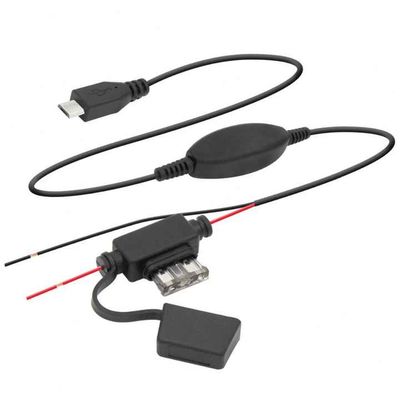 Micro câble USB à débit réduit de 5 V à 3,3 V/3,7 V avec fusible en ligne