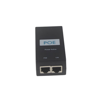 Injecteur PoE actif de bureau - 48V Power Over Ethernet Adapter IEEE 802.3af/at pour les caméras IP, les points d'accès sans fil, les téléphones VoIP