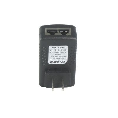 Adaptateur d'injecteur PoE US Plug - 48V d'alimentation active sur Ethernet IEEE 802.3af/at pour les caméras IP, les points d'accès sans fil, les téléphones VoIP