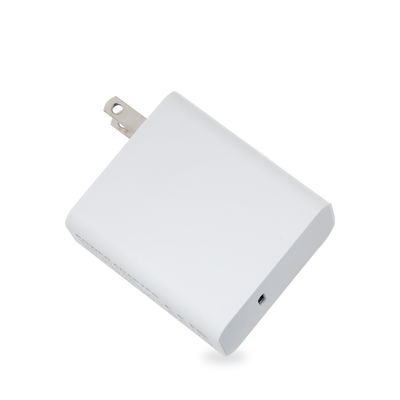Chargeur mural USB-C US Plug de 60 W 2 broches Adaptateur de charge rapide compact pour ordinateur portable, téléphone, tablette, utilisation en voyage (entrée de 240 V)
