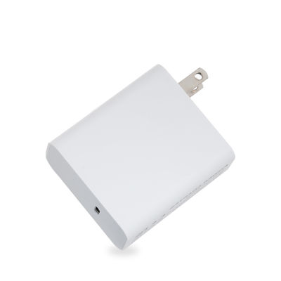 Chargeur mural USB-C US Plug de 60 W 2 broches Adaptateur de charge rapide compact pour ordinateur portable, téléphone, tablette, utilisation en voyage (entrée de 240 V)