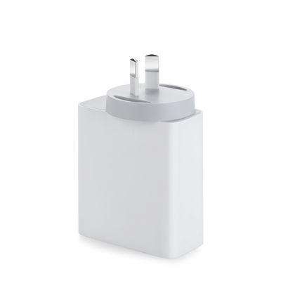 Chargeur GaN USB-C 2 broches AU 60W pour ordinateurs portables et téléphones