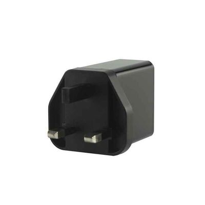 Chargeur murale USB-C et USB-A à 2 broches UE, adaptateur d'alimentation à double port de 45 W pour ordinateur portable, tablette et smartphone