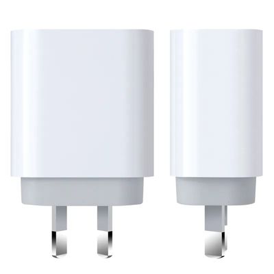 Chargeur mural USB-C 2 broches AU, adaptateur secteur Type-C rapide 30W pour smartphones, tablettes et petits ordinateurs portables