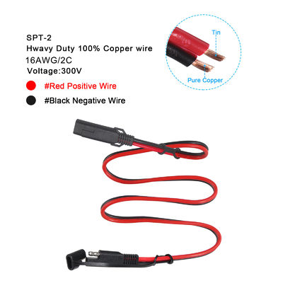 QIUCABLE SAE câble d'extension à déconnexion rapide 6Ft 16AWG SAE à SAE déconnexion rapide (B09N3M51Y5)