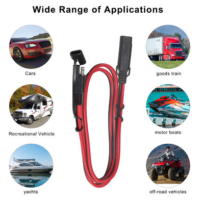 QIUCABLE SAE câble d'extension à déconnexion rapide 6Ft 16AWG SAE à SAE déconnexion rapide (B09N3M51Y5)