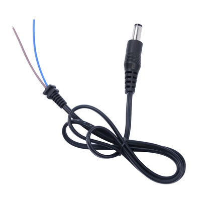 Cable à queue de porc à fil en fer blanc 5.5x2.1 mm pour alimentation électrique 12 V