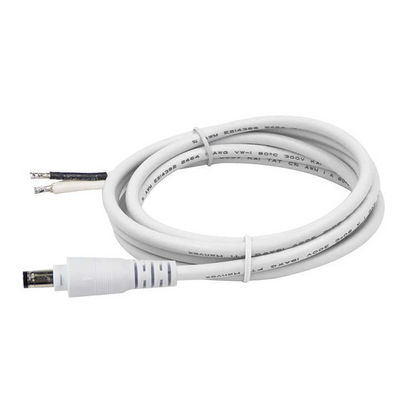 Prise mâle CC / Jack femelle à terminaison filaire étamé - Câble de connecteur d'alimentation 5,2 mm x 2,1 mm pour CCTV, LED, applications de bricolage