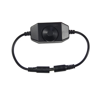 12V/24V câble d'extension CC avec commutateur de gradation en ligne 5,5x2,1 mm