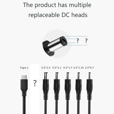 12V/24V câble d'extension CC avec commutateur de gradation en ligne 5,5x2,1 mm