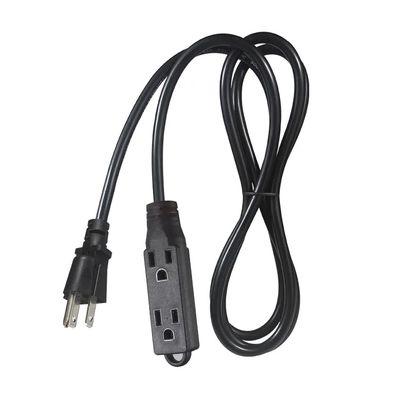 Cordon d'extension d'alimentation NEMA 5-15P vers prise unique 125V 13A