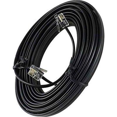 Câble d'extension téléphonique RJ11 pour téléphone fixe, fax, modem DSL